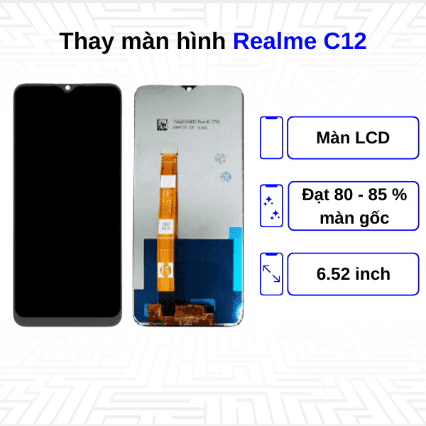 Thay màn hình Realme C12