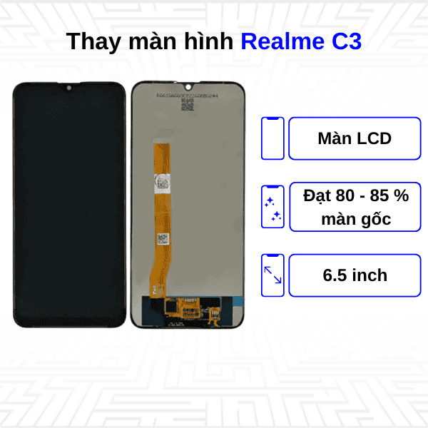 Thay màn hình Realme C3