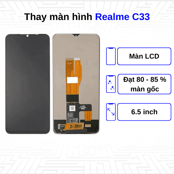 Thay màn hình Realme C33