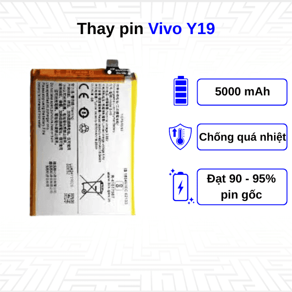 Thay pin điện thoại Vivo Y19