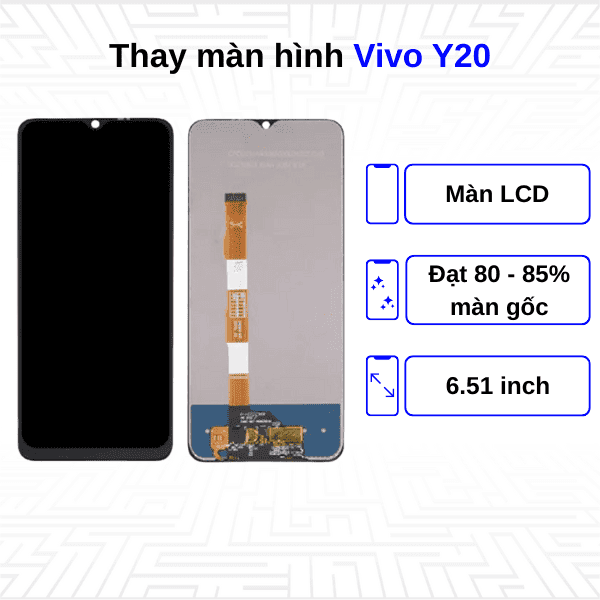 Thay màn hình Vivo Y20
