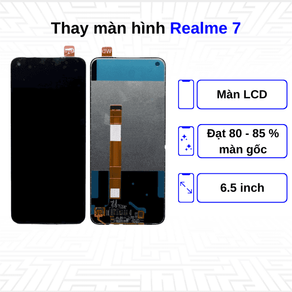 Thay màn hình Realme 7