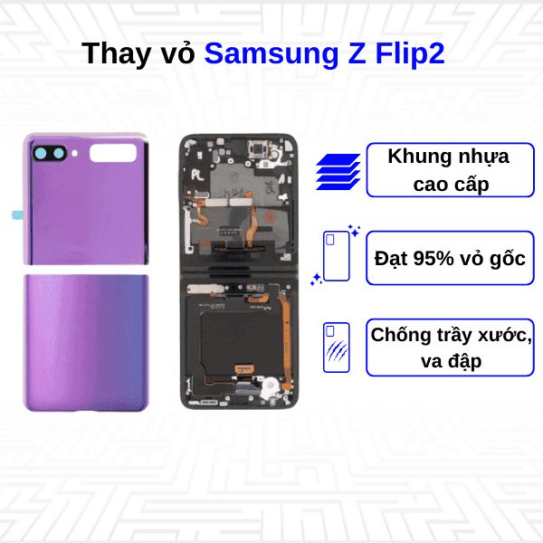 Thay vỏ Samsung Galaxy Z Flip2