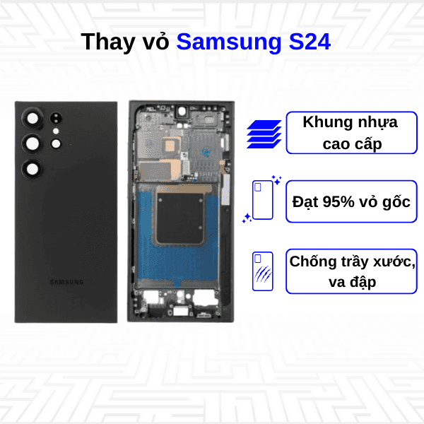 Thay vỏ Samsung Galaxy S24