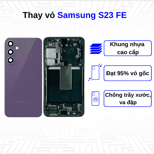 Thay vỏ Samsung Galaxy S23 FE