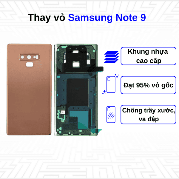 Thay vỏ Samsung Galaxy Note 9