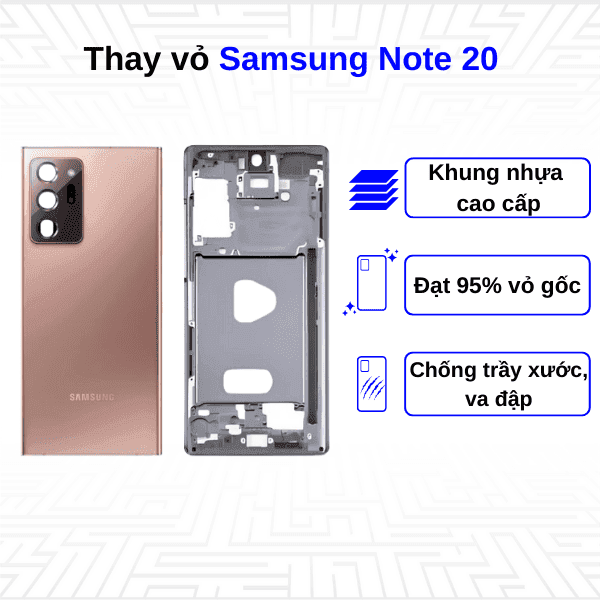 Thay vỏ Samsung Galaxy Note 20