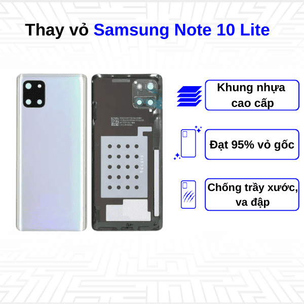 Thay vỏ Samsung Galaxy Note 10 Lite