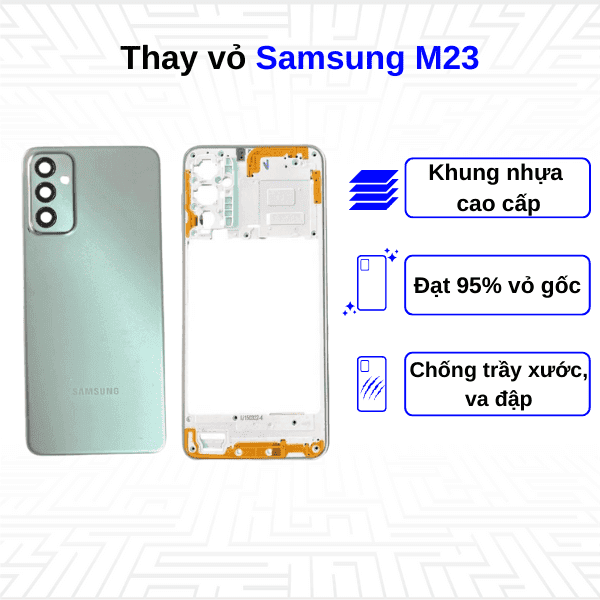 Thay vỏ Samsung Galaxy M23