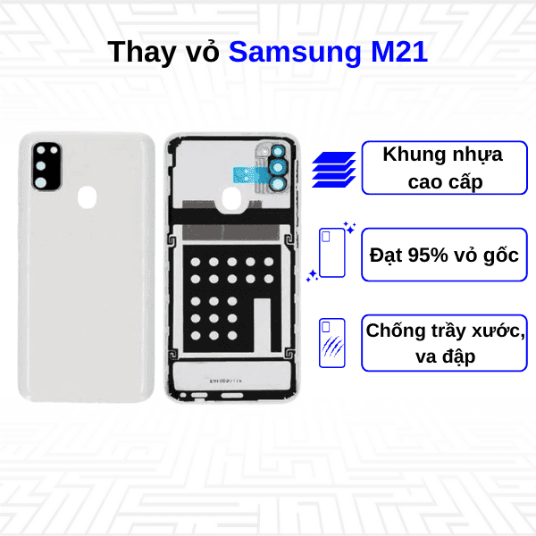 Thay vỏ Samsung Galaxy M21