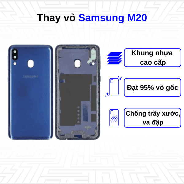 Thay vỏ Samsung Galaxy M20