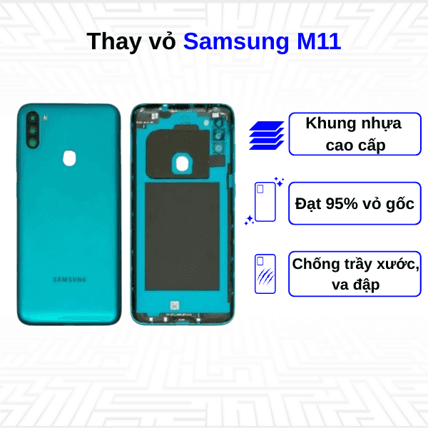 Thay vỏ Samsung Galaxy M11