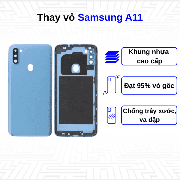 Thay vỏ Samsung Galaxy A11