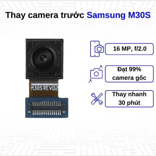 Thay Camera trước Samsung Galaxy M30S