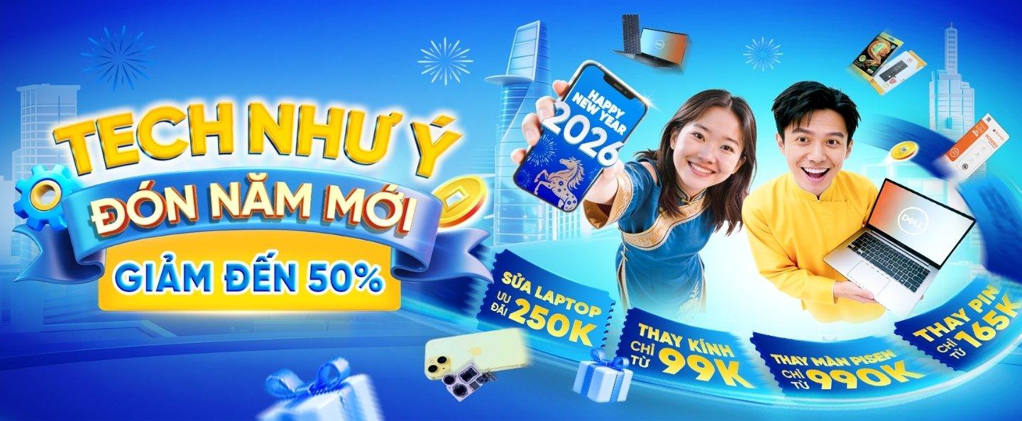 TECH NHƯ Ý - ĐÓN NĂM MỚI