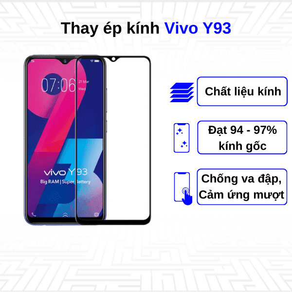 Ép kính màn hình Vivo Y93