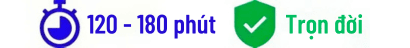 Lấy ngay từ 120 phút | Bảo hành trọn đời