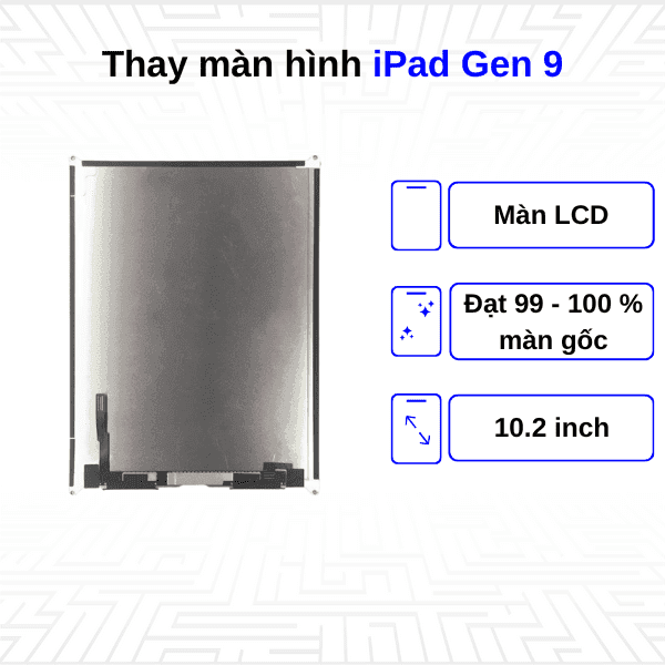 Thay màn hình iPad Gen 9 10.2 Inch