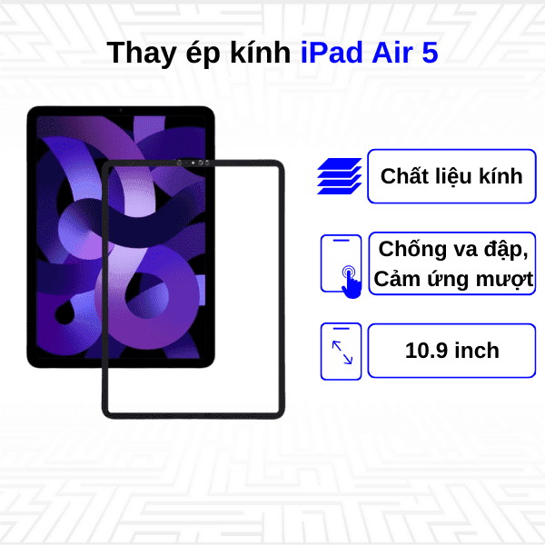Ép kính iPad Air 5