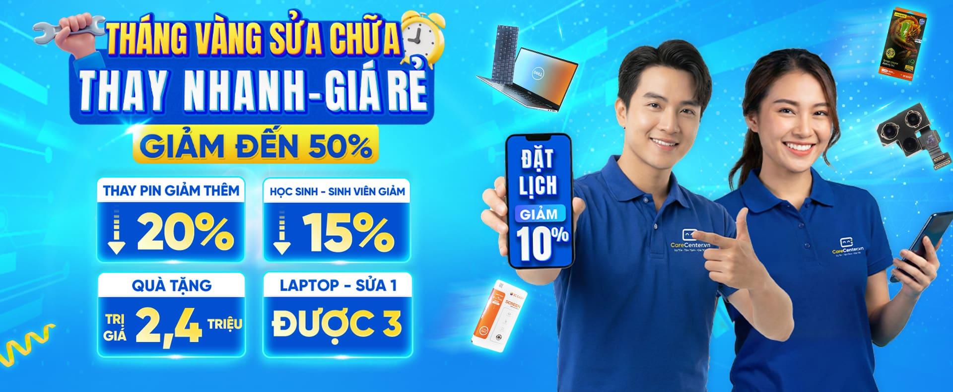 THÁNG VÀNG SỬA CHỮA