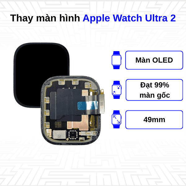 Thay màn hình Apple Watch Ultra 2