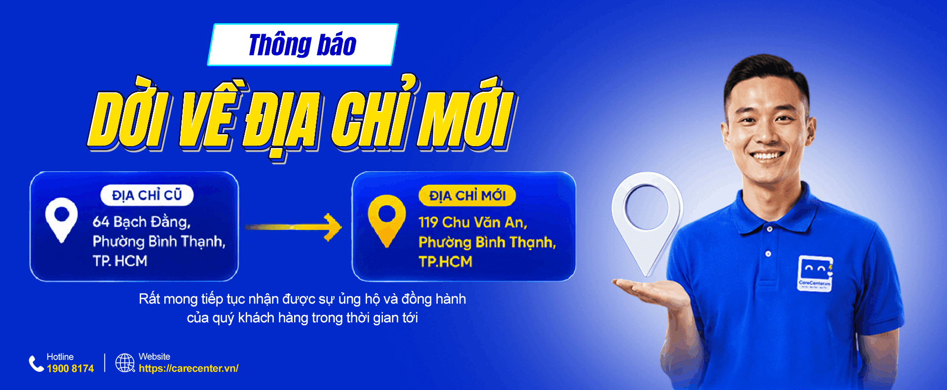 DỜI VỀ ĐỊA CHỈ MỚI