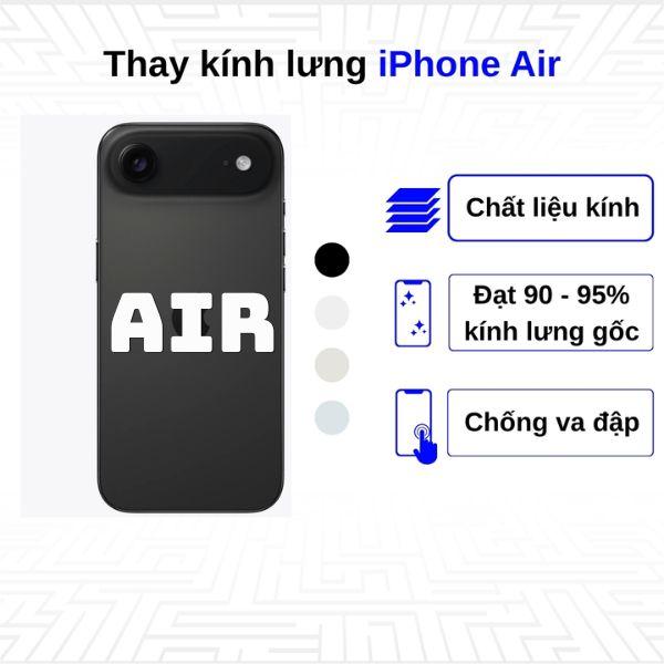 Thay kính lưng iPhone Air