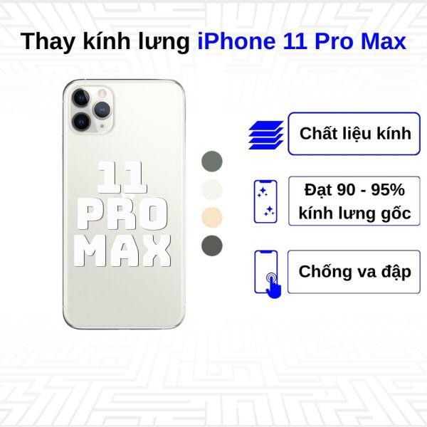 Thay kính lưng iPhone 11 Pro Max