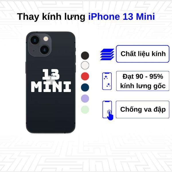 Thay kính lưng iPhone 13 Mini