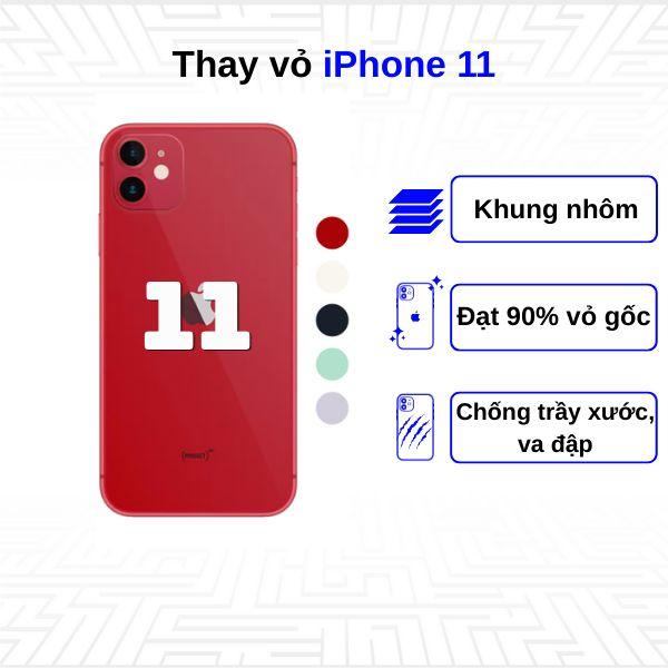 Thay vỏ iPhone 11