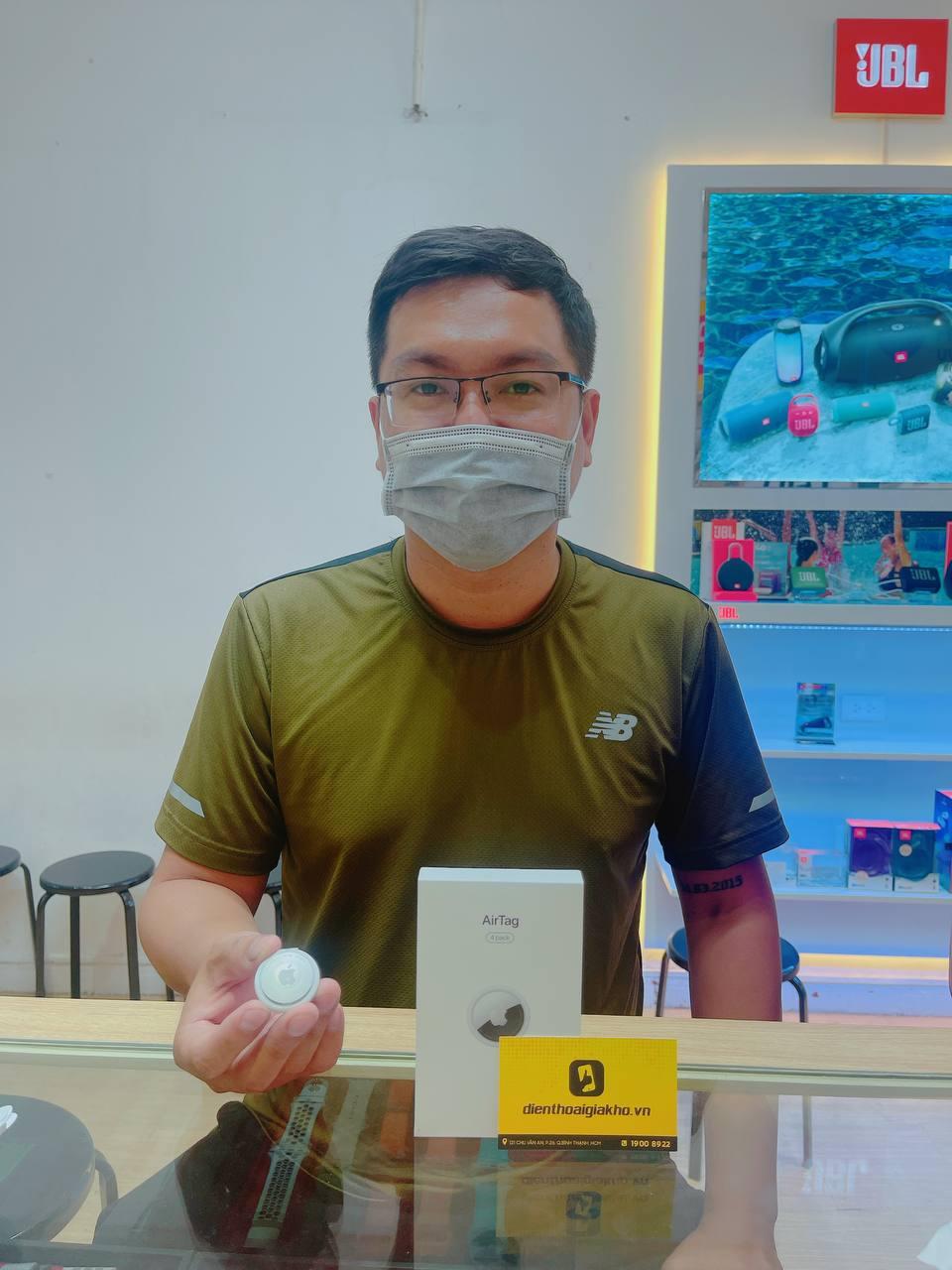 Thiết bị định vị thông minh Apple AirTag - 1 Pack Chính Hãng