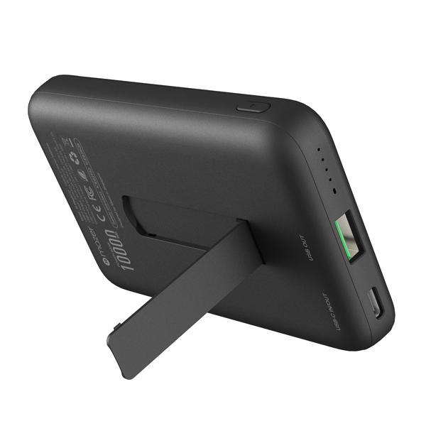 Pin Sạc Dự Phòng Không Dây MAZER 15W 10.000mAh Tích Hợp Giá Đỡ Điện Thoại (Infinite Boost Series)