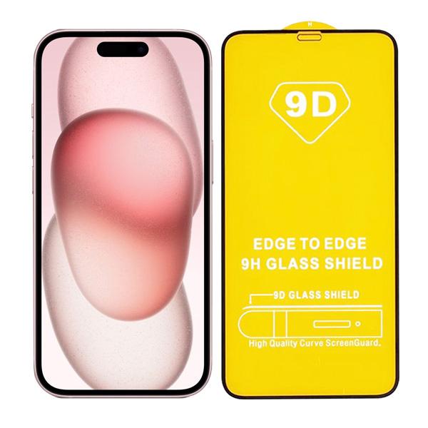 Miếng dán màn hình Full 9D Cho iPhone 15 Series