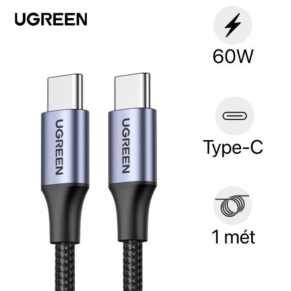 Cáp Sạc UGREEN 60W C To C US261 1M