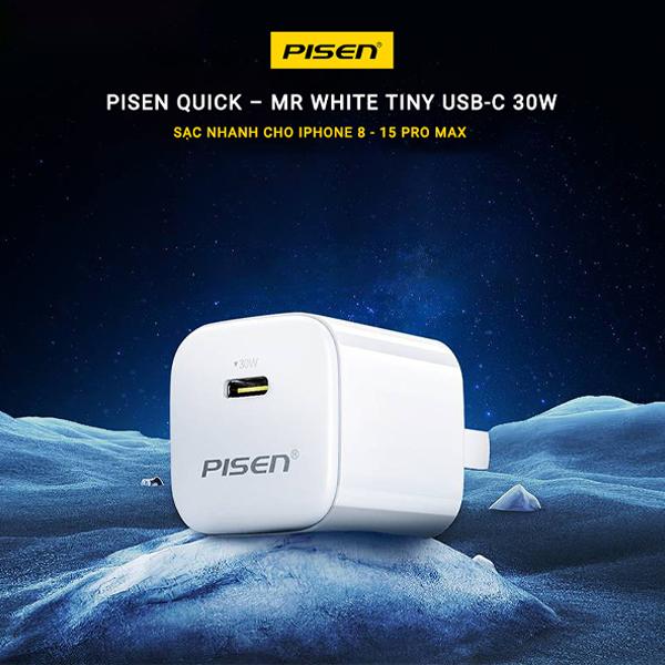 Củ Sạc Nhanh PISEN QUICK TINY 30W