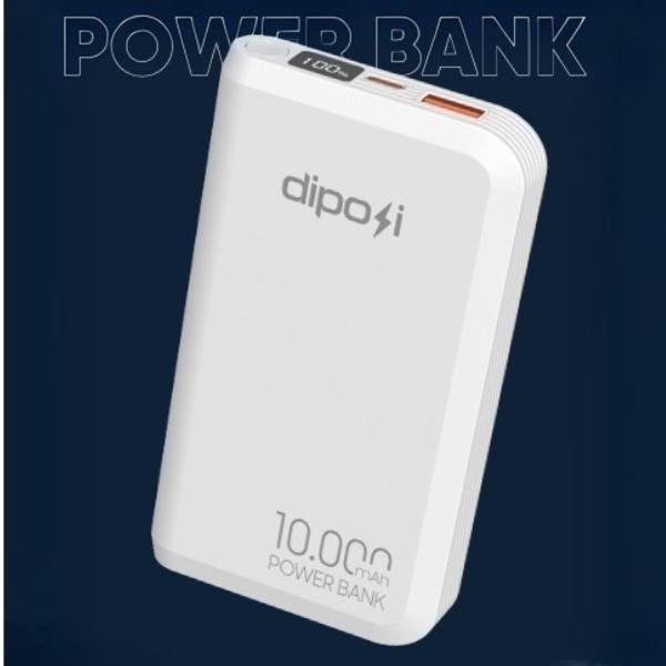 Pin Sạc Dự Phòng DIPOSI DiPow Digital Display Fast Charge 10,000mAh 22.5W PGK-01 Chính Hãng