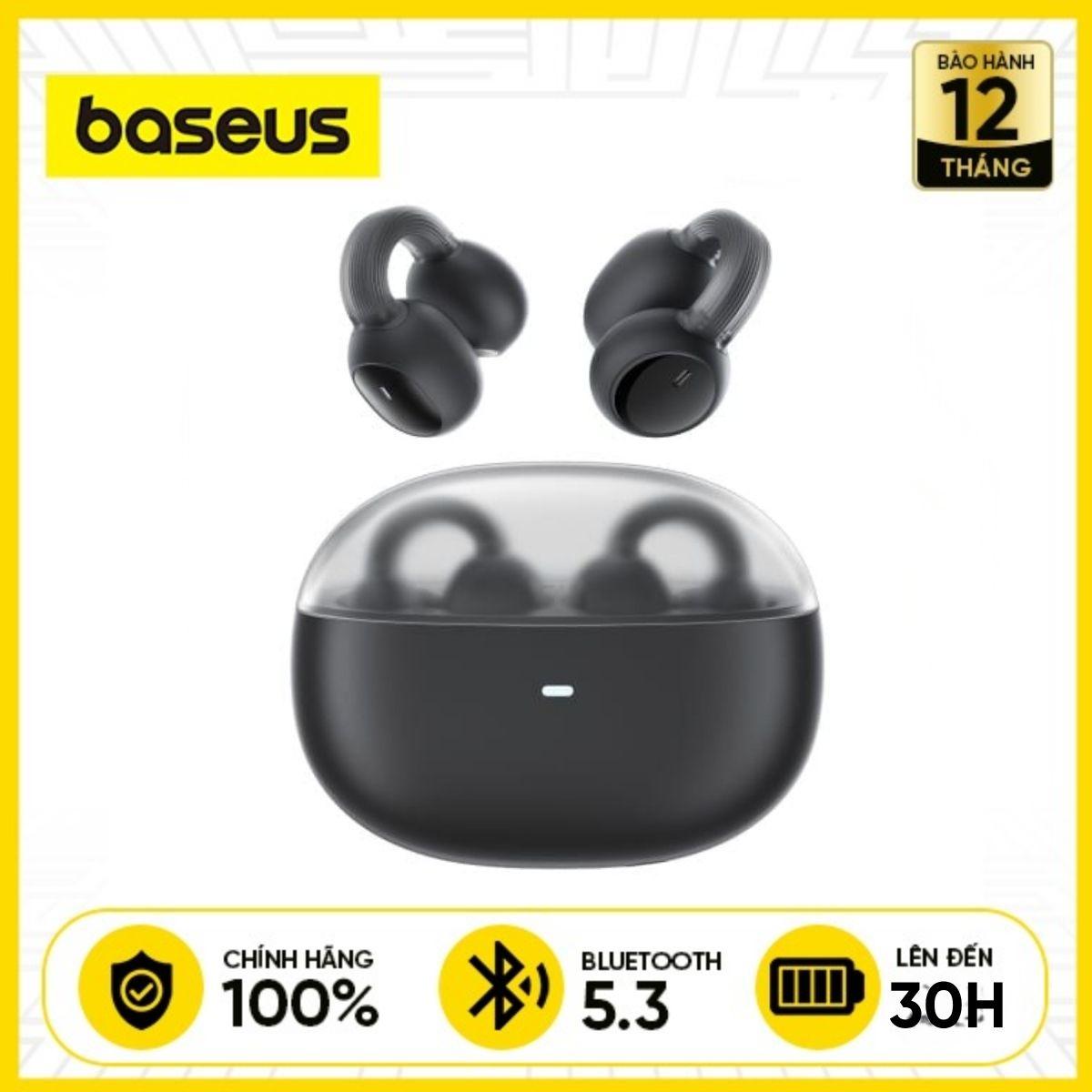 Tai Nghe Không Dây Baseus AirGo 1 Ring Open-Ear Chính Hãng