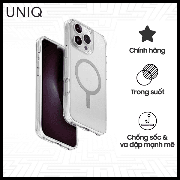 Ốp Lưng UNIQ Magclick Charging Lifepro Xtreme iPhone 16 Series