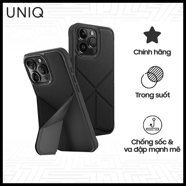 Ốp UNIQ Hybrid Magclick Charging Transforma Cho iPhone 14 Pro