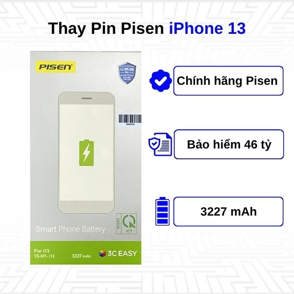 Thay Pin iPhone 13 - Chính Hãng Pisen