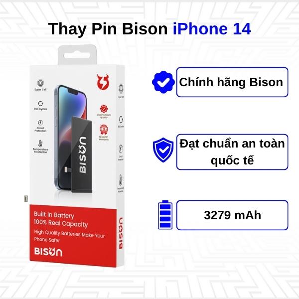 Thay Pin iPhone 14 - Chính Hãng Bison