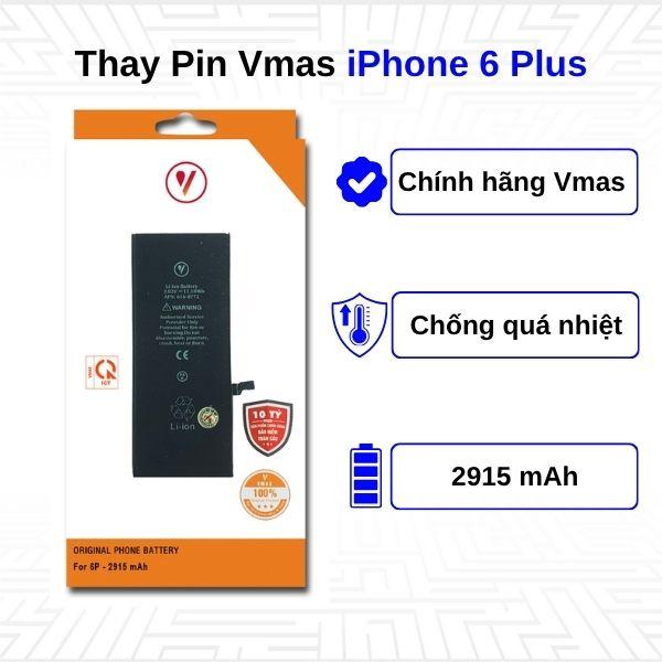 Thay Pin iPhone 6 Plus - Chính Hãng Vmas
