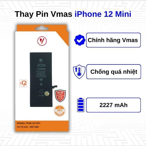 Thay Pin iPhone 12 Mini - Chính Hãng Vmas