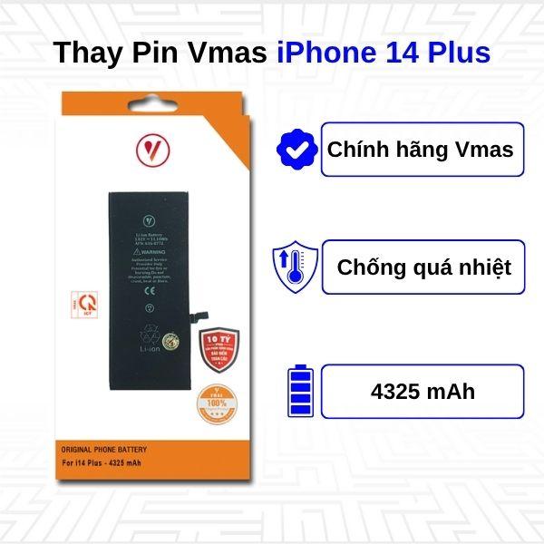 Thay Pin iPhone 14 Plus - Chính Hãng Vmas