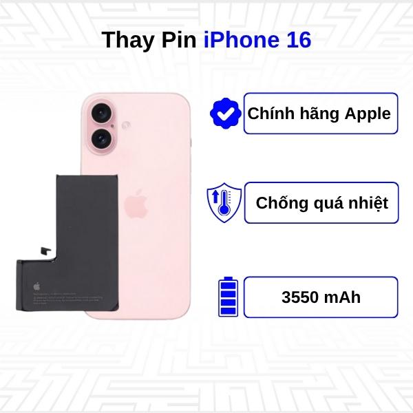 Thay Pin iPhone 16