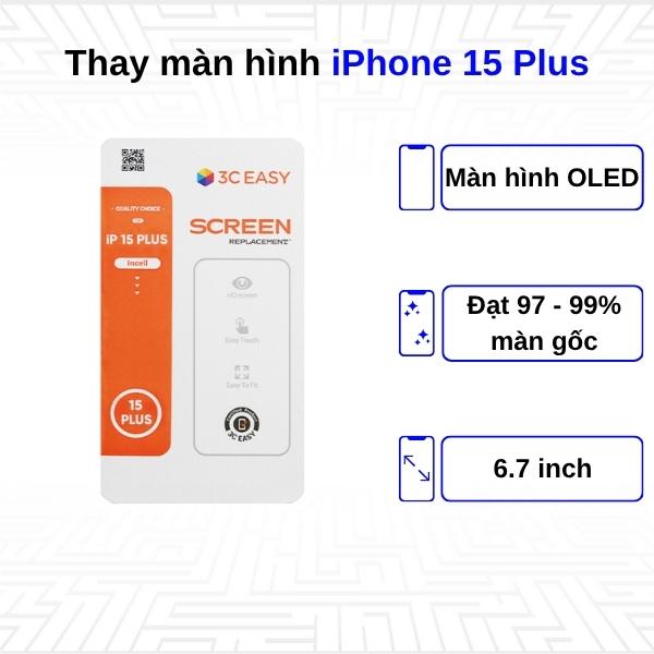 Thay màn hình iPhone 15 Plus - Chính Hãng Pisen