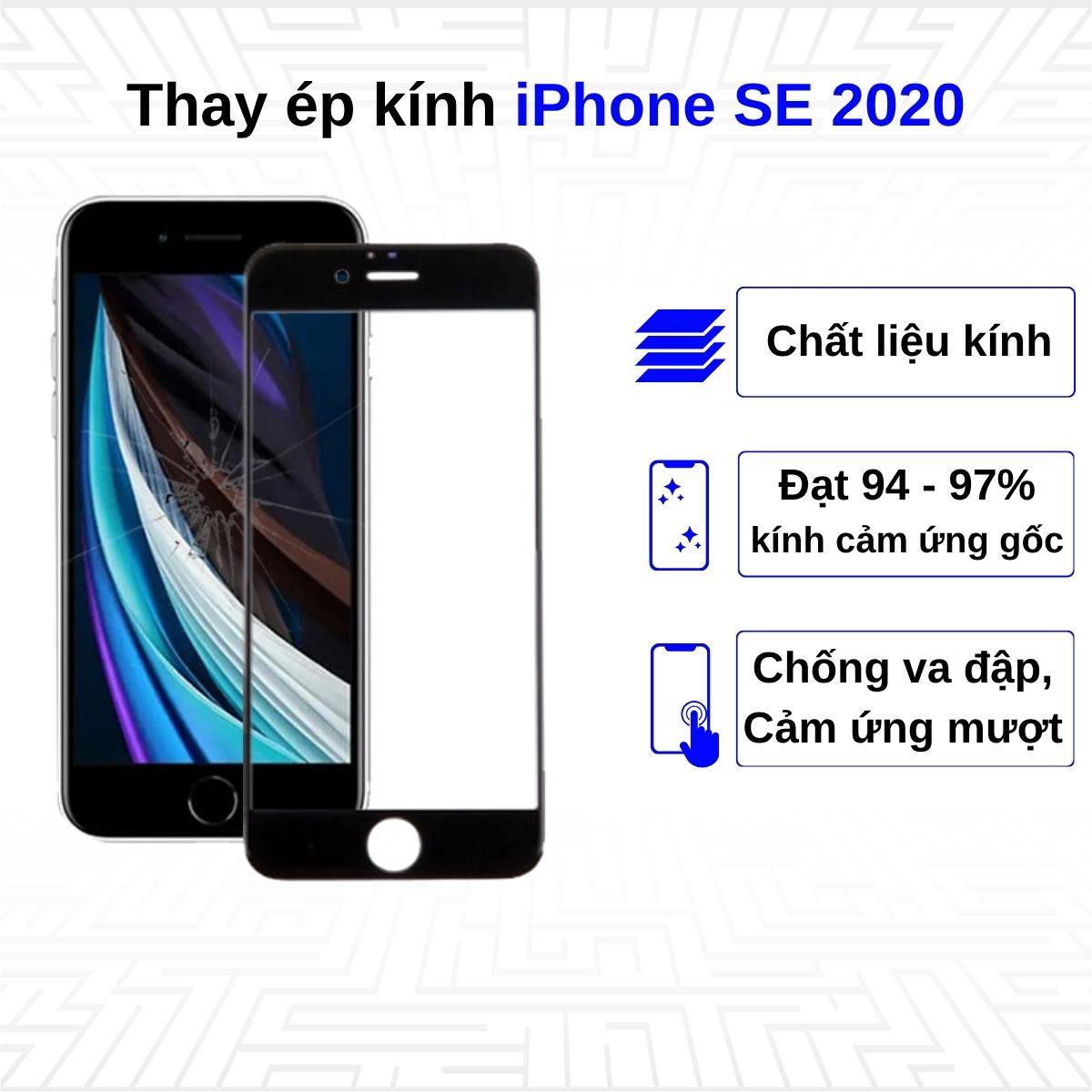 Ép kính iPhone SE 2020