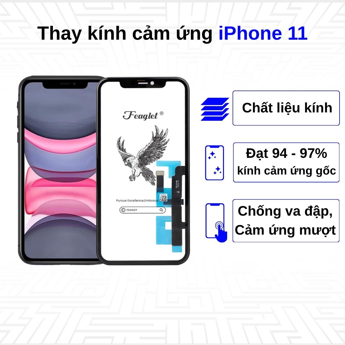 Thay kính cảm ứng iPhone 11