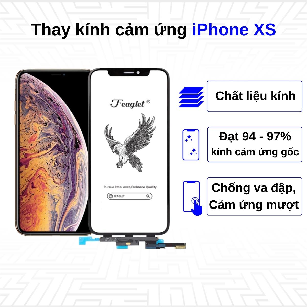 Thay kính cảm ứng iPhone Xs
