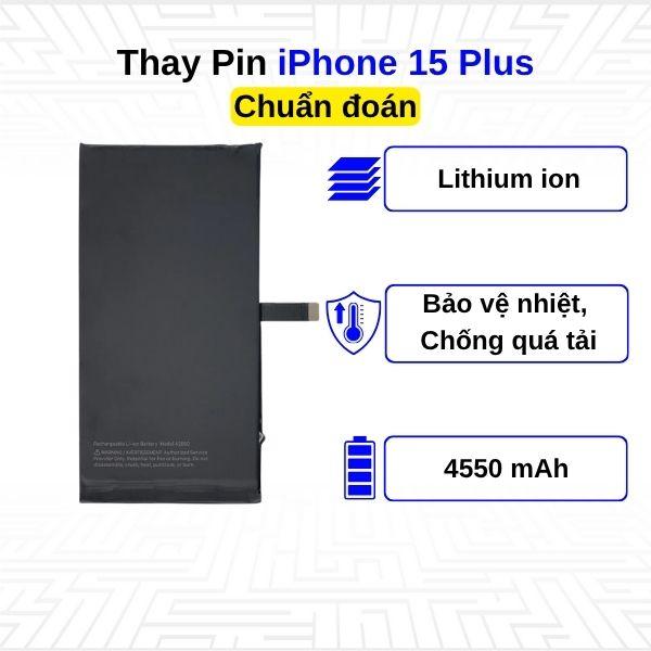 Thay Pin iPhone 15 Plus - Chuẩn đoán